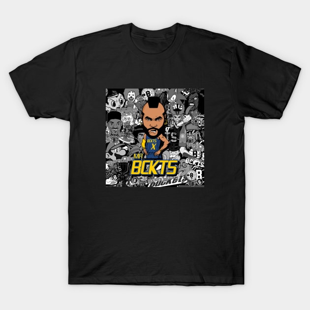 Bckts Cltr Basketball T-Shirt by BucketsCulture